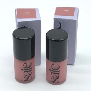 Saie Dew Blush Liquid Cheek Flush Lady 2 Pack New In Box 0.24 fl oz Each